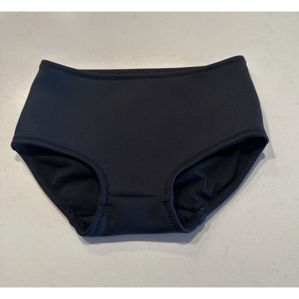 Nununu Girls Size 2 3 Black Swim Bottom Vacation Travel Pool‎ Beach
